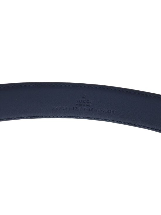 Gucci GG Marmont Gold Leather Belt main image 4